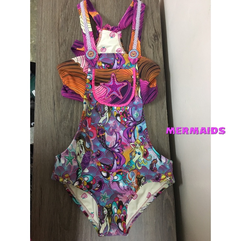 Girls Mermaid Monokini! Instagram worthy!